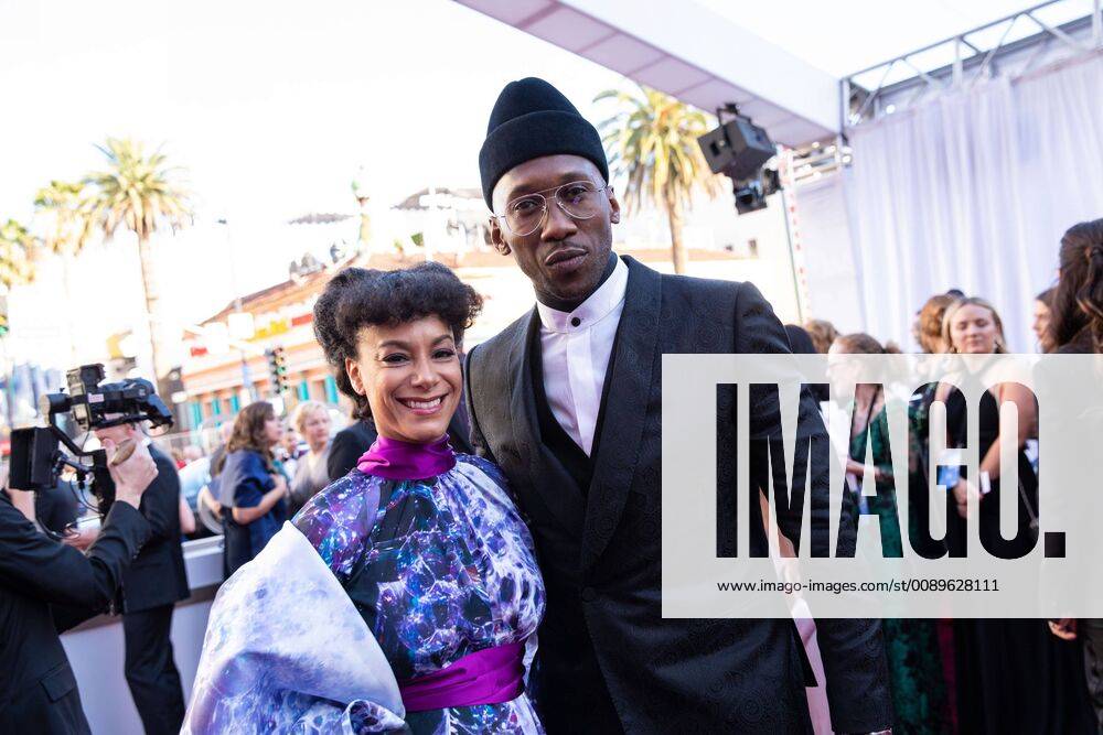 Amatus Sami-Karim and Oscar nominee Mahershala Ali, arrive on the red carpet of The 91st Oscars at the Dolby® Theatre in Hollywood, CA on Sunday