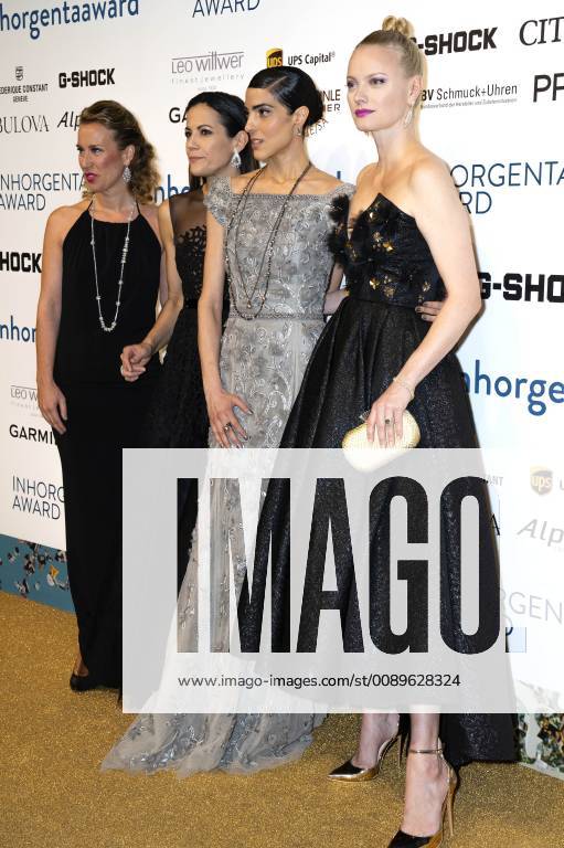 Stefanie Mändlein Bettina Zimmermann Zoe Helali and Franziska Knuppe at the presentation of the 3 Inhorgenta Award 2019 in the Eisbach Studios Munich 24 02 2019 Foto:xN.xKolinzx xFuturexImage