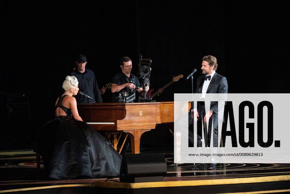 Lady Gaga and Bradley Cooper perform during the live ABC telecast of the 91st Oscars at the DolbyÂ® Theatre in Hollywood, CA on Sunday