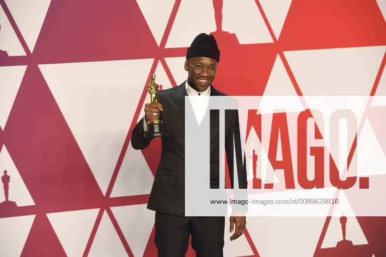 Los Angeles, California, U.S - MAHERSHALA ALI in the Press Room during the 91st Academy Awards, presented by the Academy of Motion Picture Arts and Sciences (AMPAS), at the Dolby Theatre in Hollywood. Los Angeles U.S. - ZUMAz03_ 20190224_zbp_z03_291