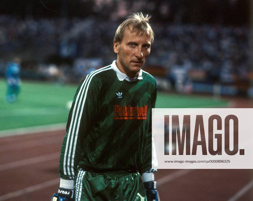 Torwart Wolfgang Kleff (Bochum) Fußball 1. BL Herren Saison 1985 1986, Bremen - VfL Bochum 0:0, Mfdia Einzelbild Bremen