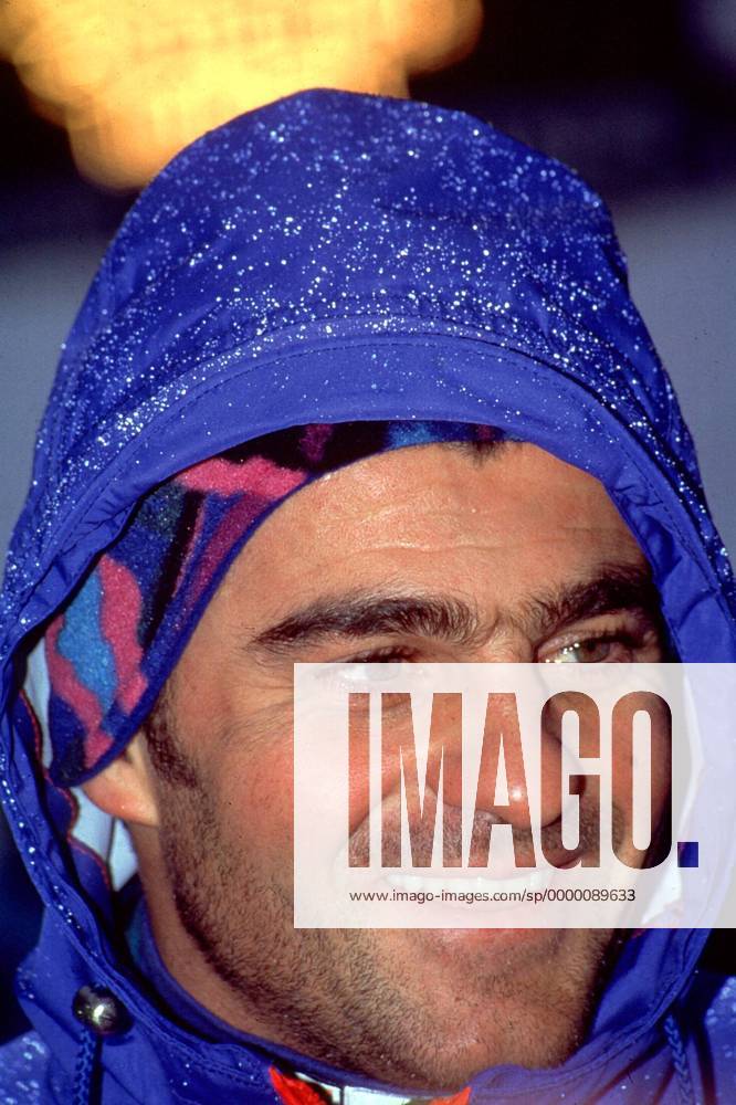 Der Italiener Alberto Tomba im Porträt Alpiner Skilauf Herren Ski, Abfahrt, Abfahrtski, Skisport, Alpin 1997 Porträt