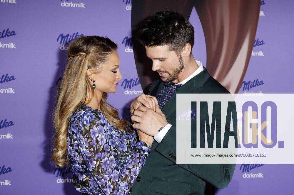 Jana Julie Kilka with fiancé Thore Schölermann at the Milka Dark Milk Launch Event at East Hotel Hamburg 28 02 2019 Foto:xH.xHartmannx xFuturexImage