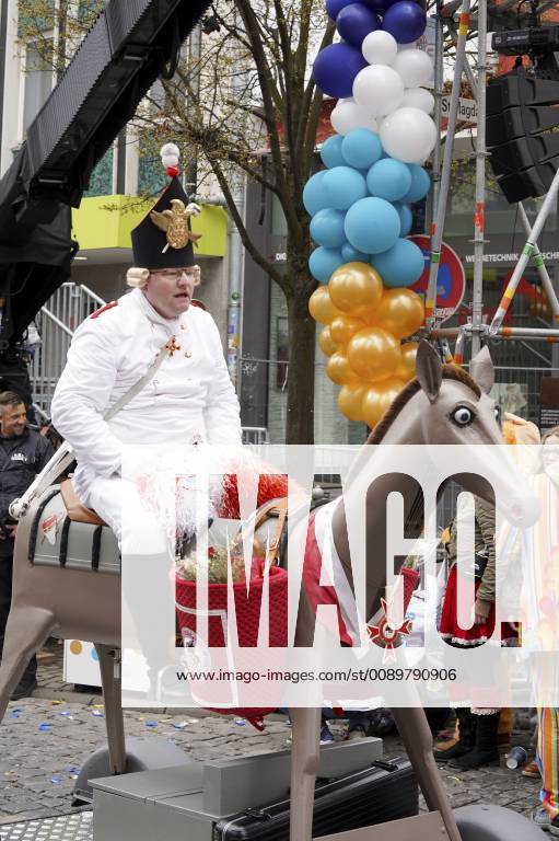 Carnivalists at the Cologne Rosenmontagszug 2019 Cologne 04 03 2019 Foto:xJ.xFuturexImage
