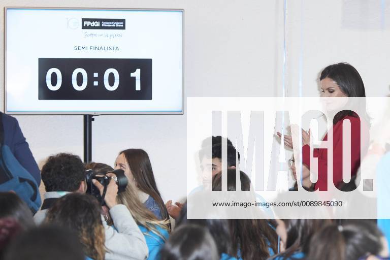 Madrid Queen Letizia during the award ceremony of the ‘’Princess of Girona 2019 foundation prize’’ in the category ‘’social’’ at the Complejo cultural San Francisco in Caceres. No Spain