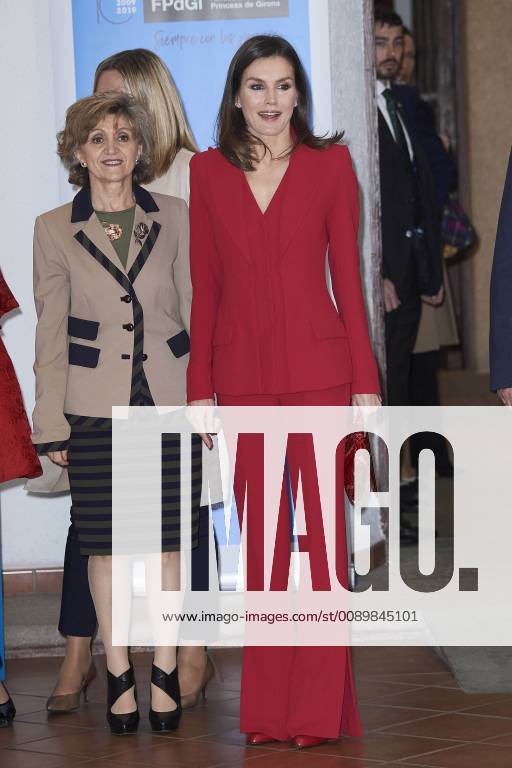 Madrid Queen Letizia during the award ceremony of the ‘’Princess of Girona 2019 foundation prize’’ in the category ‘’social’’ at the Complejo cultural San Francisco in Caceres. No Spain