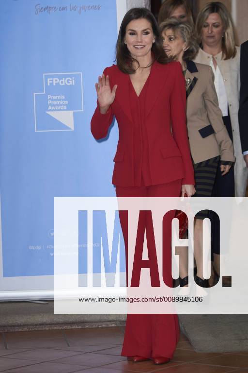 Madrid Queen Letizia during the award ceremony of the ‘’Princess of Girona 2019 foundation prize’’ in the category ‘’social’’ at the Complejo cultural San Francisco in Caceres. No Spain