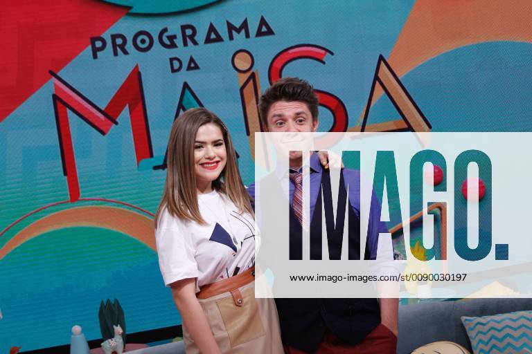 OSASCO, SP - 11.03.2019: LANÇAMENTO PROGRAMA DA MAISA SBT - Maisa Silva and Oscar Filho at the press conference to present their new program, called "Pama daa da Maísa", which debuts at SBT on Saturday (16), at 2:15 p.m. Talk show will be the first sst solo show by Maísa Silva, after much success in participation in soap operas and in the Bom dia e Companhia program. x1696317x CesarxConventi