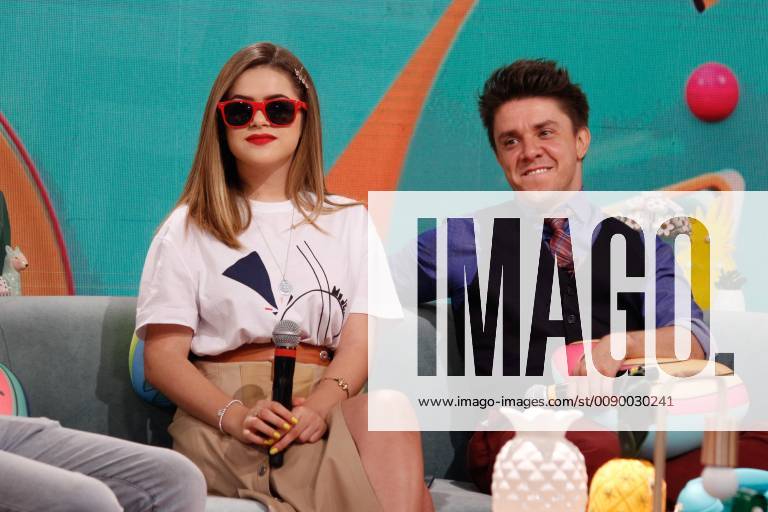 OSASCO, SP - 11.03.2019: LANÇAMENTO PROGRAMA DA MAISA SBT - Maisa Silva and Oscar Filho at the press conference to present their new program, called "Pama daa da Maísa", which debuts at SBT on Saturday (16), at 2:15 p.m. Talk show will be the first sst solo show by Maísa Silva, after much success in participation in soap operas and in the Bom dia e Companhia program. x1696329x CesarxConventi