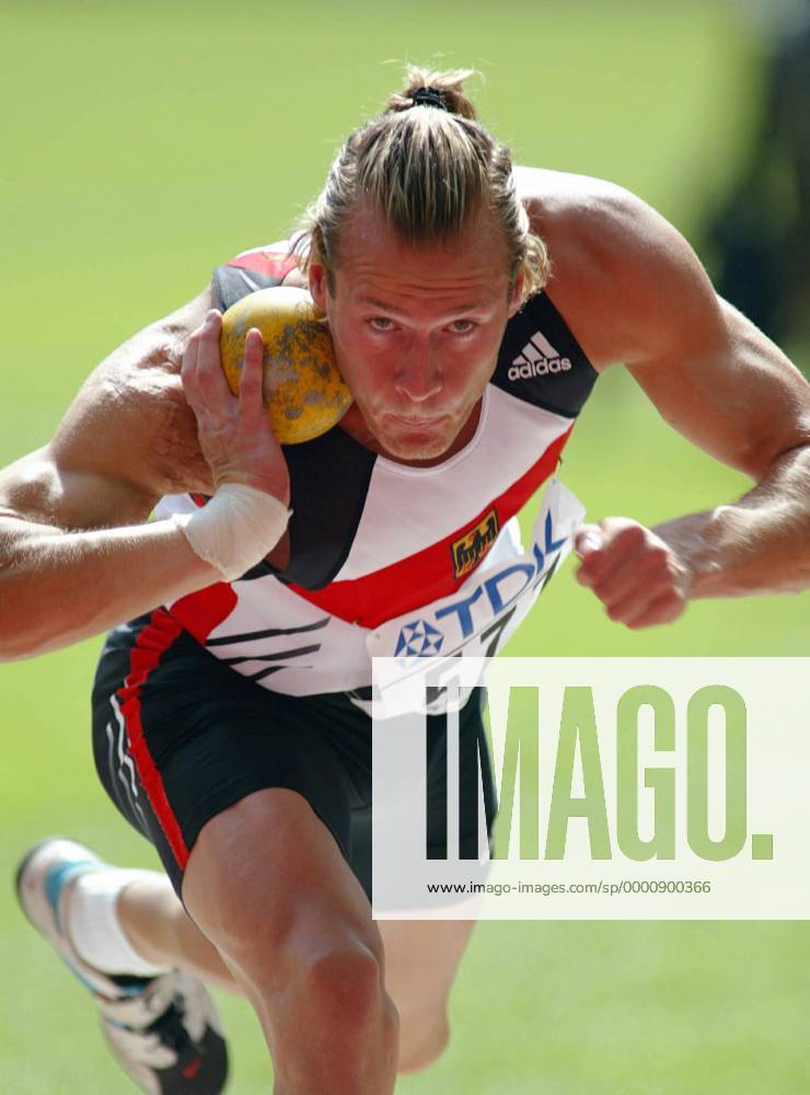 Andre Niklaus (Deutschland) Leichtathletik WM Herren Weltmeisterschaft 2003, Nationaltrikot, Einzelbild Paris