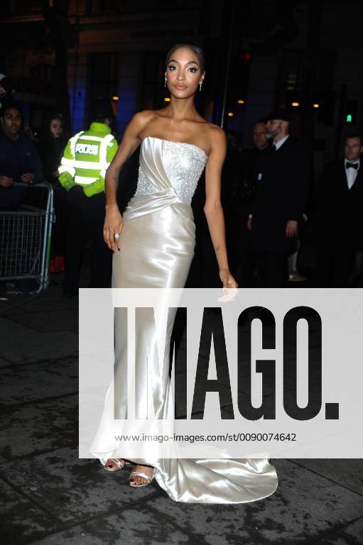 London, United Kingdom - Jordan Dunn, seen arriving at the 2019 Portrait Gala, held at the National Portrait Gallery in London. Her Royal Highness will meet members of the Gallerys Youth Forum and view artwork produced by some of the National Portrait Gallerys outreach programmes. London United Kingdom - ZUMAs197 20190312_zaa_s197_019