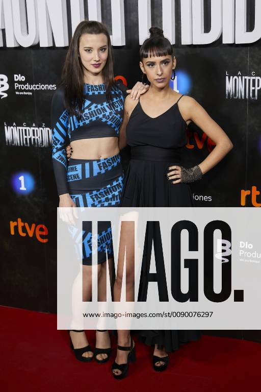 Laura Moray, Aria Bedmar attends to La Caza. Monteperdido premiere at Capitol cinema in Madrid, Spain. March 12, 2019. (201903120035)