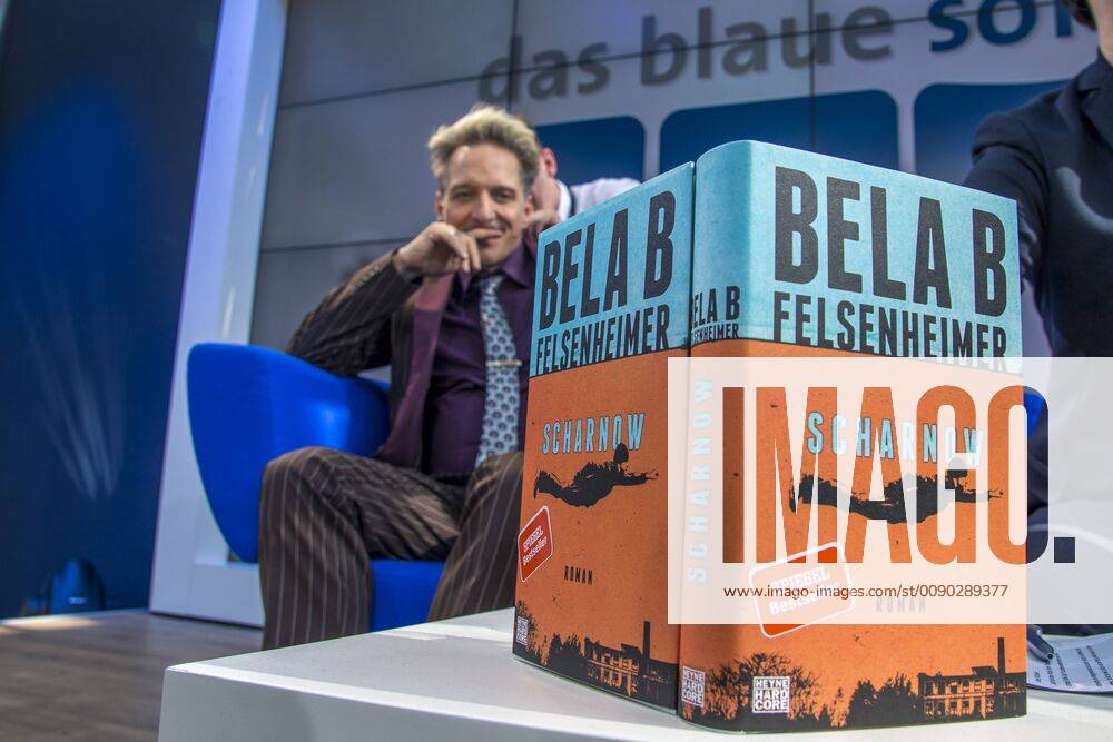 German musician drummer actor and author Dirk Felsenheimer Bela B drummer at Die Ärzte presents his latest book Scharnow