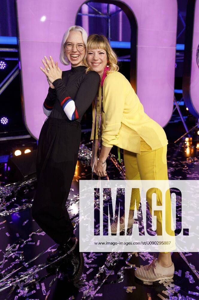 Stefanie Heinzmann and Mieze Katz at the finale of the 11 season of the KiKA Casting Show Dein Song at the MMC Studios Cologne 22 03 2019 Foto:xC.xFuturexImage