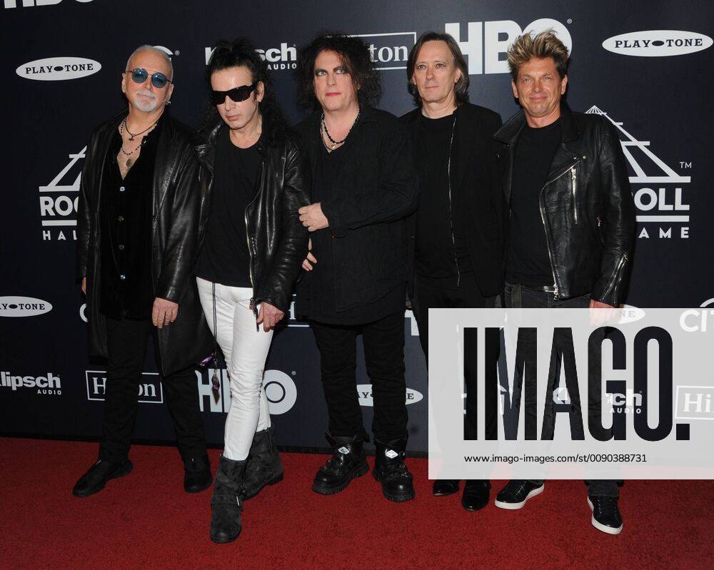 Entertainment Themen der Woche KW13 NEW YORK, NY - MARCH 29: The Cure at the 2019 Rock N Roll Hall Of Fame Induction Ceremony at the Barclays Center in Brooklyn, New York City on March 29, 2019.