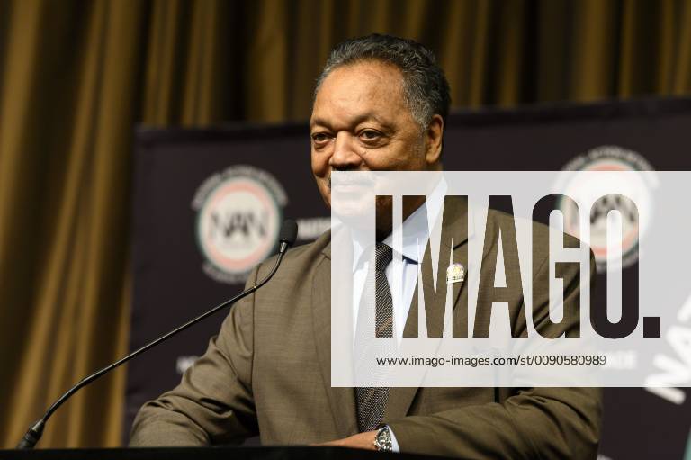 New York, NY, U.S - Rev. JESSE JACKSON, Founder and President, Rainbow PUSH Coalition, at the National Action Network National (NAN) convention in New York City, NY on April 5, 2019 New York U.S. - ZUMAb161 20190405_zap_b161_140