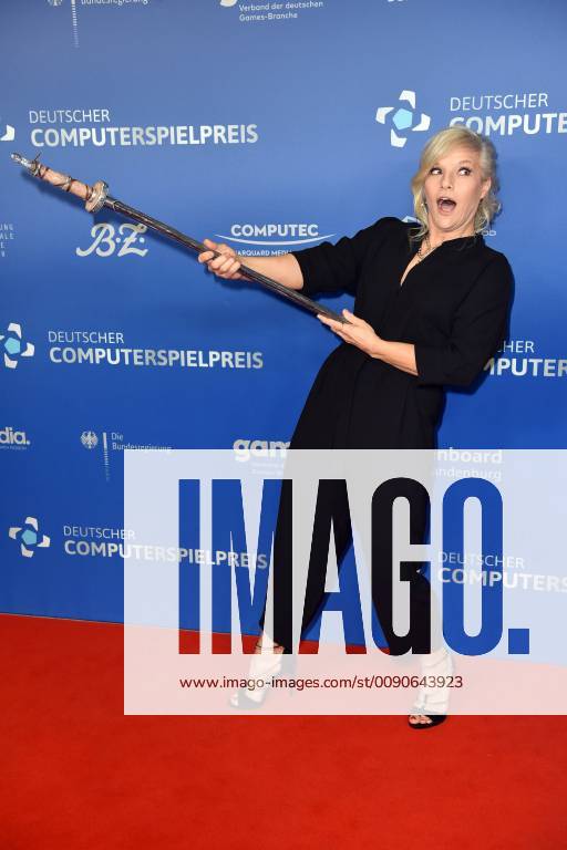 Ina Mueller at the German Computer Game Award 2019 at the Admiralspalast in Berlin on 09 04 2019