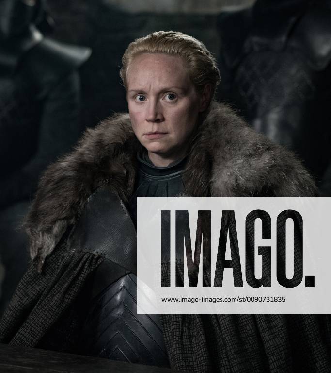 Gwendoline Christie as Brienne of Tarth, Game of Thrones Season 8 (2019), Photo Credit: Helen Sloan-HBO The Hollywood Archive Los Angeles CA
