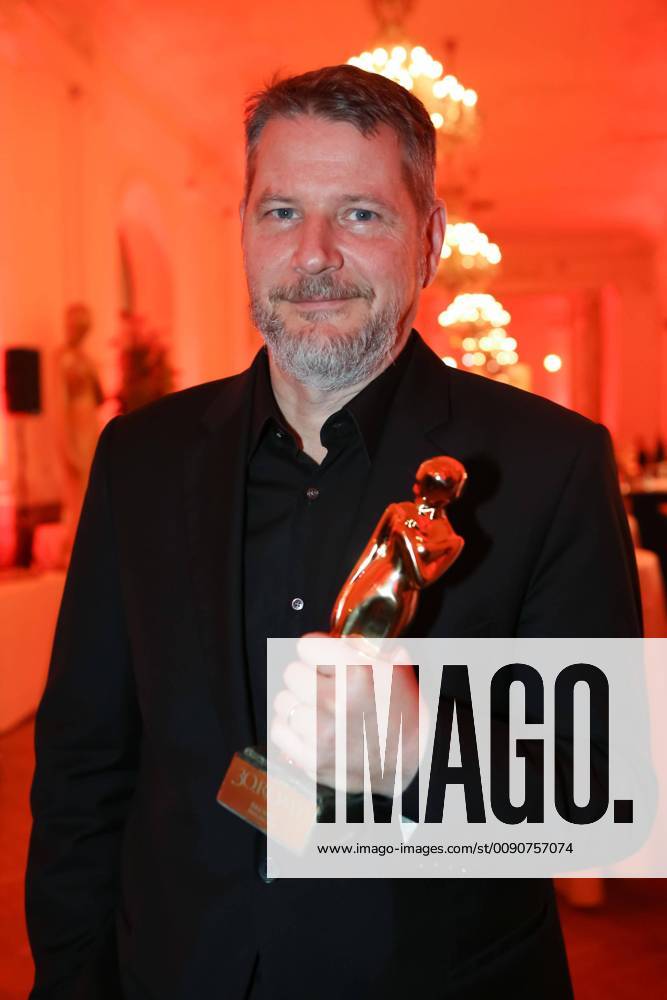 Vienna Hofburg ROMY Film u TV Prize Gala Award of the ORF u KURIER Television Prize Andreas Prochaska in picture with d Award ROMY Film u TV Prize