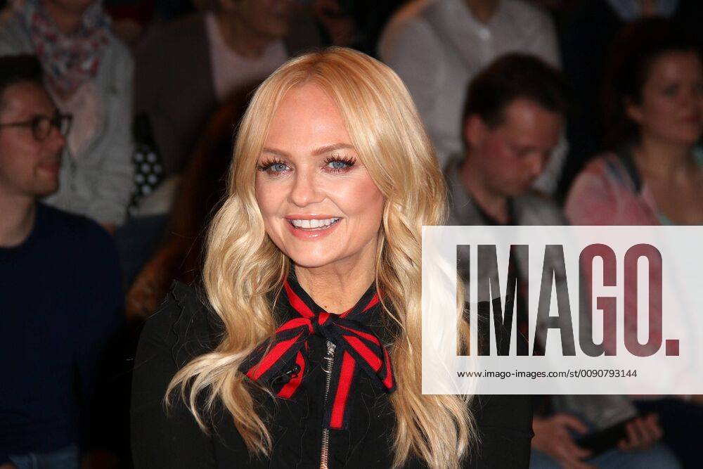 Emma Bunton guest at the M Lanz ZDF Show on 17 04 2019 in Hamburg M Lanz ZDF on 17 04 2019 in Hamburg