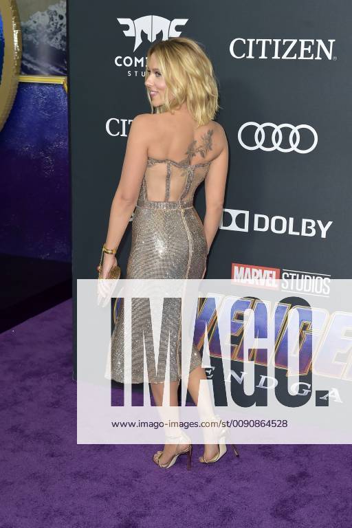 Scarlett Johansson at the world premiere of the movie Avengers Endgame at the Los Angeles Convention Center Los Angeles 22 04 2019 Foto:xD.xStarbuckx xFuturexImage