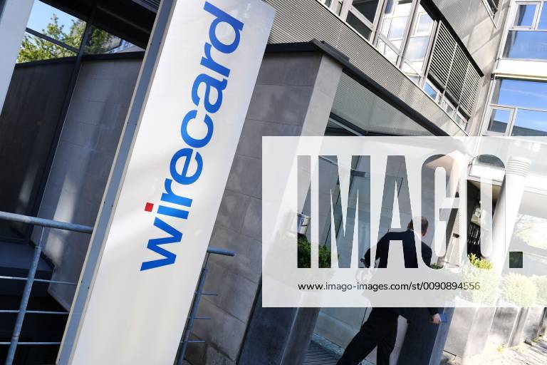 Entrance to company headquarters Headquarters Logo Logo Company logo Balance sheet press conference WIRECARD AG