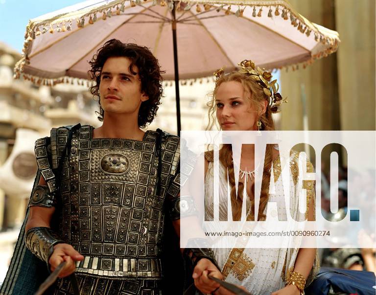 TROJA Troy USA 2004 Wolfgang Petersen Szene Orlando Bloom, Diane Kruger Regie: Wolfgang Petersen aka. Troy TROJA USA 2004