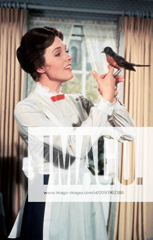 MARY POPPINS Mary Poppins USA 1964 Robert Stevenson JULIE ANDREWS (Mary Poppins) Regie: Robert Stevenson aka. Mary Poppins MARY POPPINS USA 1964