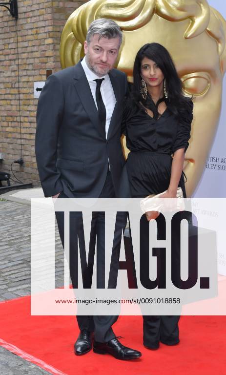 Charlie Brooker and Konnie Huq attend the BAFTA Television Craft Awards at The Brewery in London. APRIL 28th 2019 SLIx191458