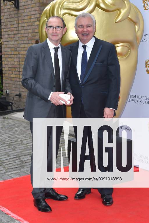 Martin O Neill and Eamonn Holmes attend the BAFTA Television Craft Awards at The Brewery in London. APRIL 28th 2019 SLIx191458