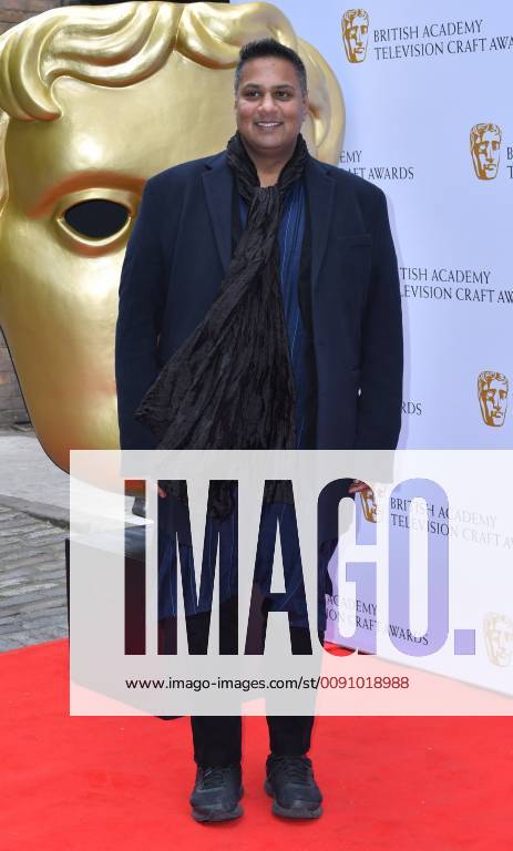 Krishnendu Majumdar attends the BAFTA Television Craft Awards at The Brewery in London. APRIL 28th 2019 SLIx191458