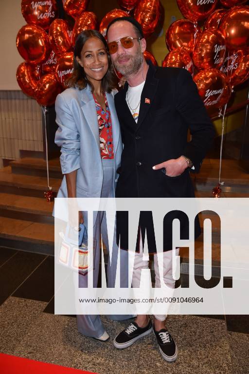 Rabea Schif with husband David Gergely at the Young Icons Award 2019 at Kosmos in Berlin on 30 04 2019