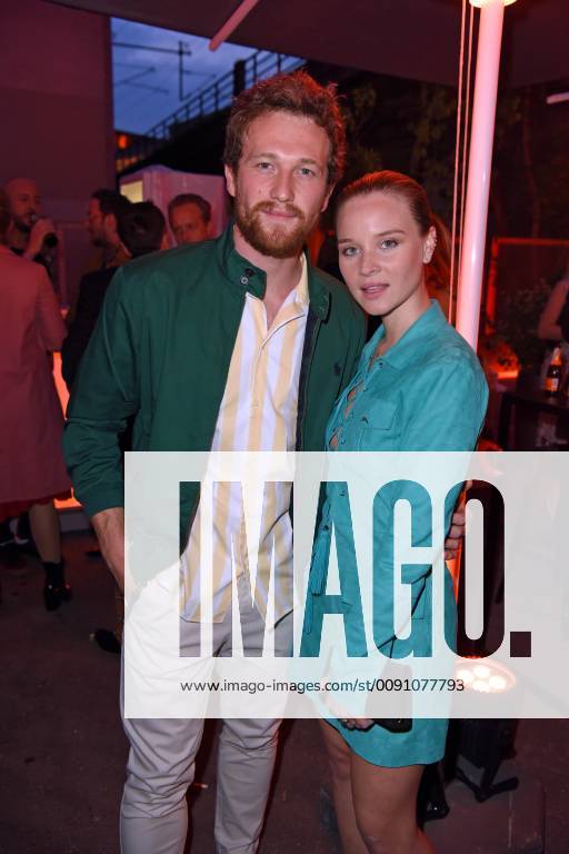 Artjom Gilz Sonja Gerhardt at the BUNTE New Faces Award Film at the transformer station in Berlin on 02 05 2019