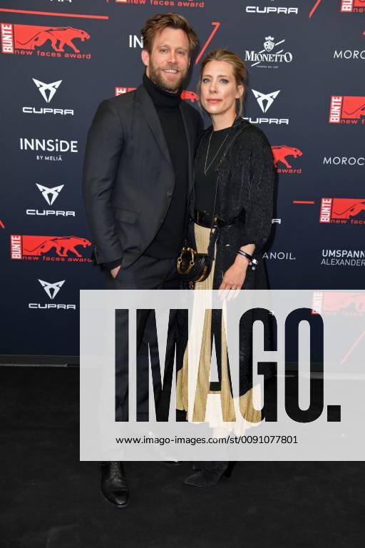 Ken Duken with wife Marisa Leonie Bach at the BUNTE New Faces Award Film at the transformer station in Berlin on 02 05 2019