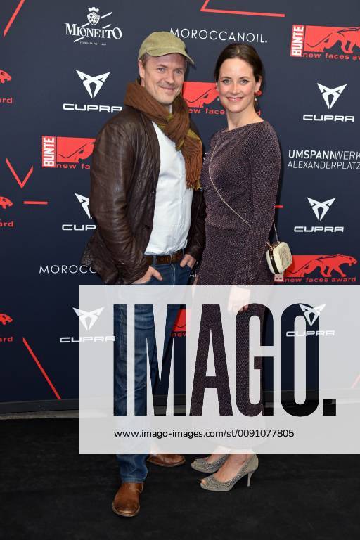 Daniel Aichinger Anja Knauer at the BUNTE New Faces Award Film at the transformer station in Berlin on 02 05 2019