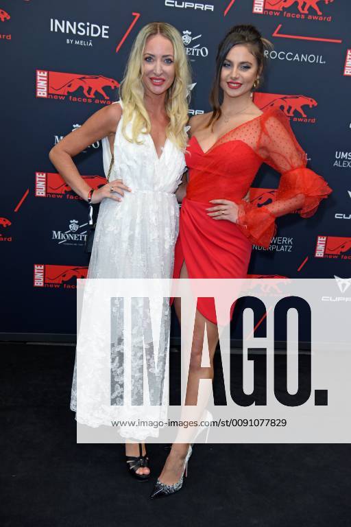 Lana Mueller Carina Zavline in Lana Mueller at the BUNTE New Faces Award Film at the transformer station in Berlin on 02 05 2019