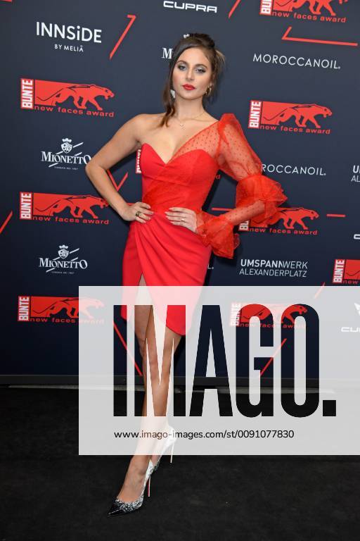 Carina Zavline in Lana Mueller at the BUNTE New Faces Award Film at the transformer station in Berlin on 02 05 2019