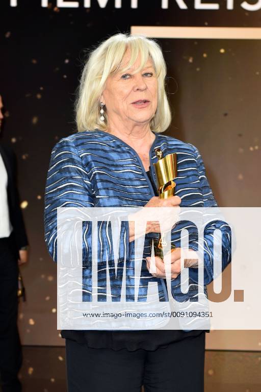 Margarethe von Trotta the director and prizewinner on stage at the German Film Award ceremony on 3 05 2019 in Berlin German Film Award 2019 in Berlin Party