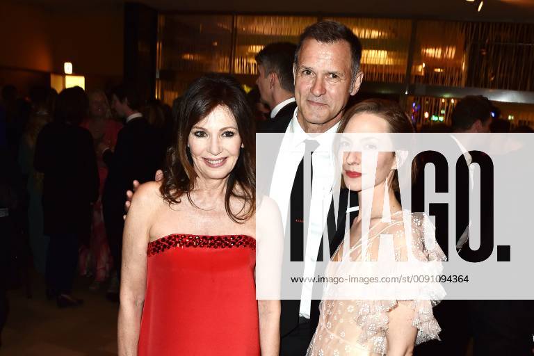 Iris Berben Heiko Kiesow and Katharina Schüttler at the German Film Award Aftershow Party on 3 05 2019 in Berlin German Film Award 2019 in Berlin Party