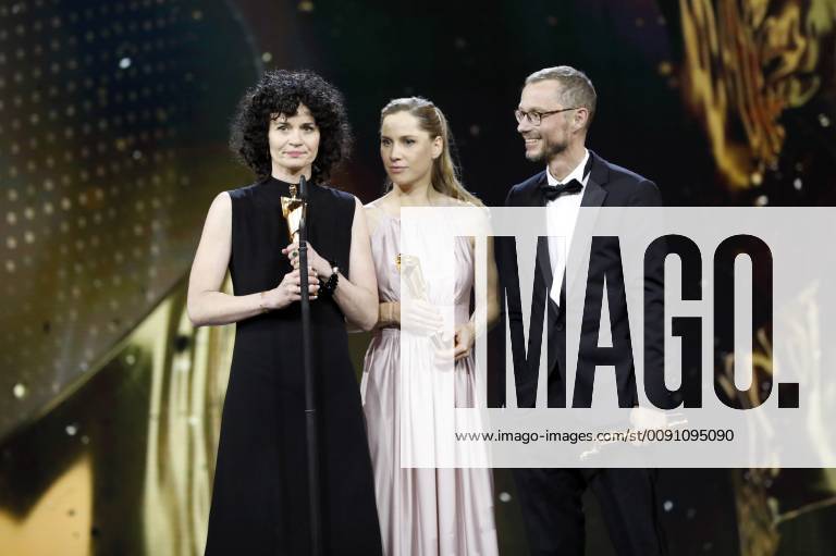 Maike Heinlein Lisa Edelmann and Daniel Schröder at the German Film Award 2019 at Messe Berlin 03 05 2019 Foto:xS.xGabschx xFuturexImage