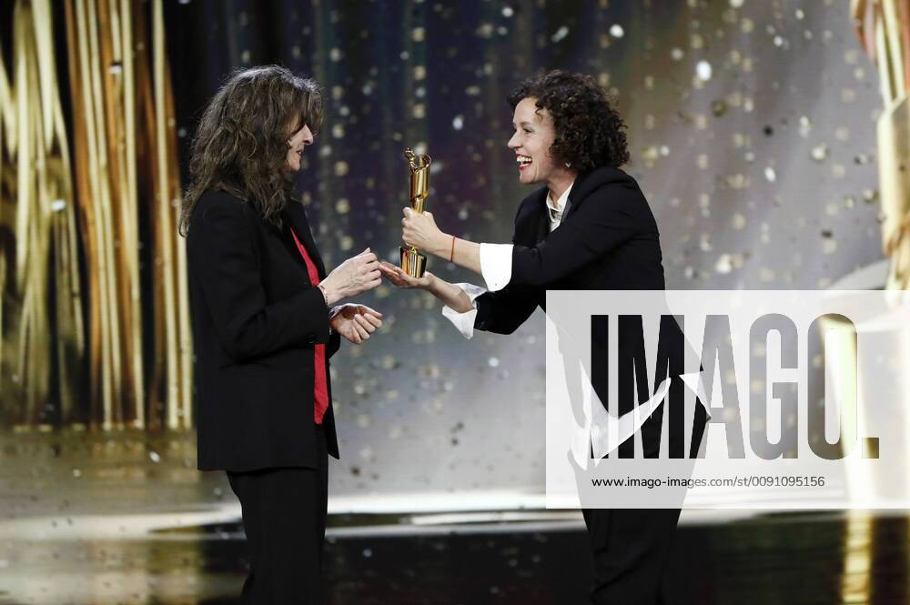 Laila Stieler and Maria Schrader at the presentation of the German Film Award 2019 at Messe Berlin Berlin 03 05 2019 Foto:xS.xGabschx xFuturexImage