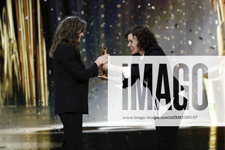 Laila Stieler and Maria Schrader at the presentation of the German Film Award 2019 at Messe Berlin Berlin 03 05 2019 Foto:xS.xGabschx xFuturexImage