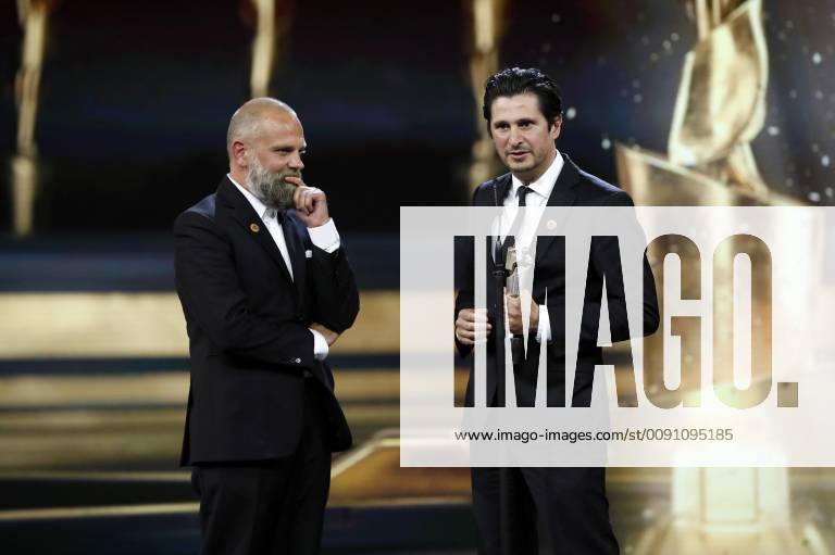 Wolfgang Fischer and Marcos Kantis at the presentation of the German Film Award 2019 at Messe Berlin 03 05 2019 Foto:xS.xGabschx xFuturexImage