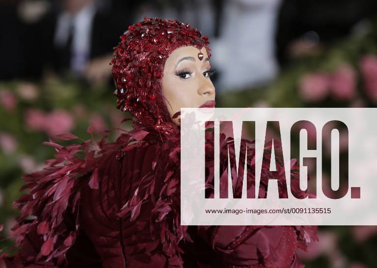 Cardi B arrives on the red carpet at The Metropolitan Museum of Art s Costume Institute Benefit Camp: Notes on Fashion at Metropolitan Museum of Art in New York City on May 6, 2019. NYP2019050956 JOHNxANGELILLO