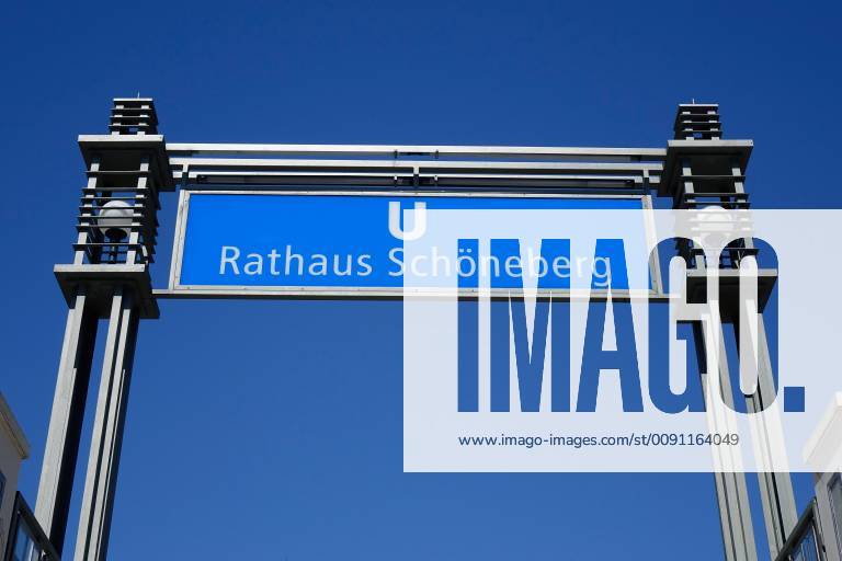 U Railway station Rathaus Schöneberg U Railway station Rathaus Schöneberg 30 04 2019 Schöneberg Berlin The underground station Rathaus Schöneberg is a stop of the underground line 4