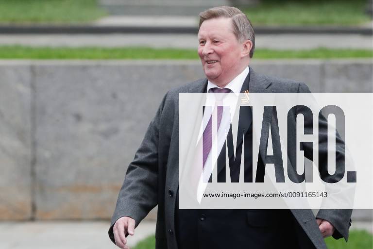 MOSCOW, RUSSIA – MAY 9, 2019: Russia s Special Presidential Envoy for Environmental Protection, Ecology and Transport Sergei Ivanov before a Victory Day military parade marking the 74th anniversary of the victory over Nazi Germany in the 1941-1945 Great Patriotic War, the Eastern Front of World War II, in Moscow s Red Square. Mikhail Metzel TASS TS0AAD60