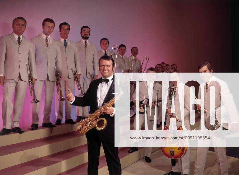 MAX GREGER Saxophonist and Bandleader MAX GREGER with Jazz Orchestra Bigband 1973