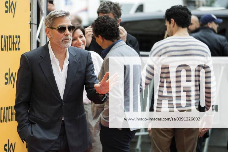 George Clooney at the Photocall of the TV Miniseries Catch 22 Catch 22 in front of the Space Cinema Moderno Rome 13 05 2019 Foto:xDaziramx xFuturexImage