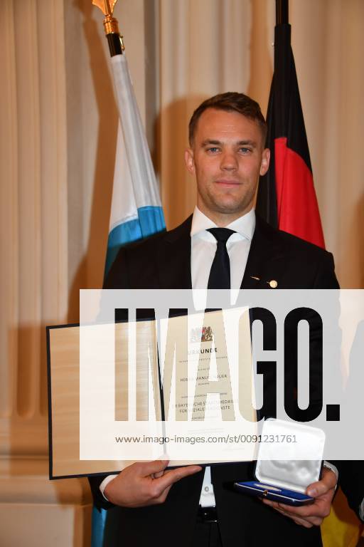 Manuel New Award of the Social Medal Bavarian State Medal for Social Services Max Joseph Saal Residenz Munich 13 May 2019