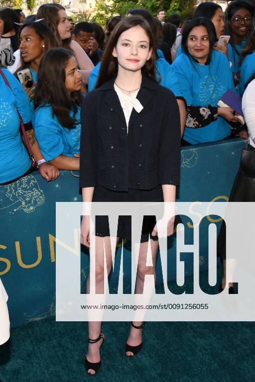 Los Angeles, California - McKenzie Foy. The Sun Is Also A Star Warner Bros World Premiere held at Pacific Theatres at The Grove. Photo Credit: Billy Bennight AdMedia 239102 2019-05-13 California Los Angeles Etats-Unis
